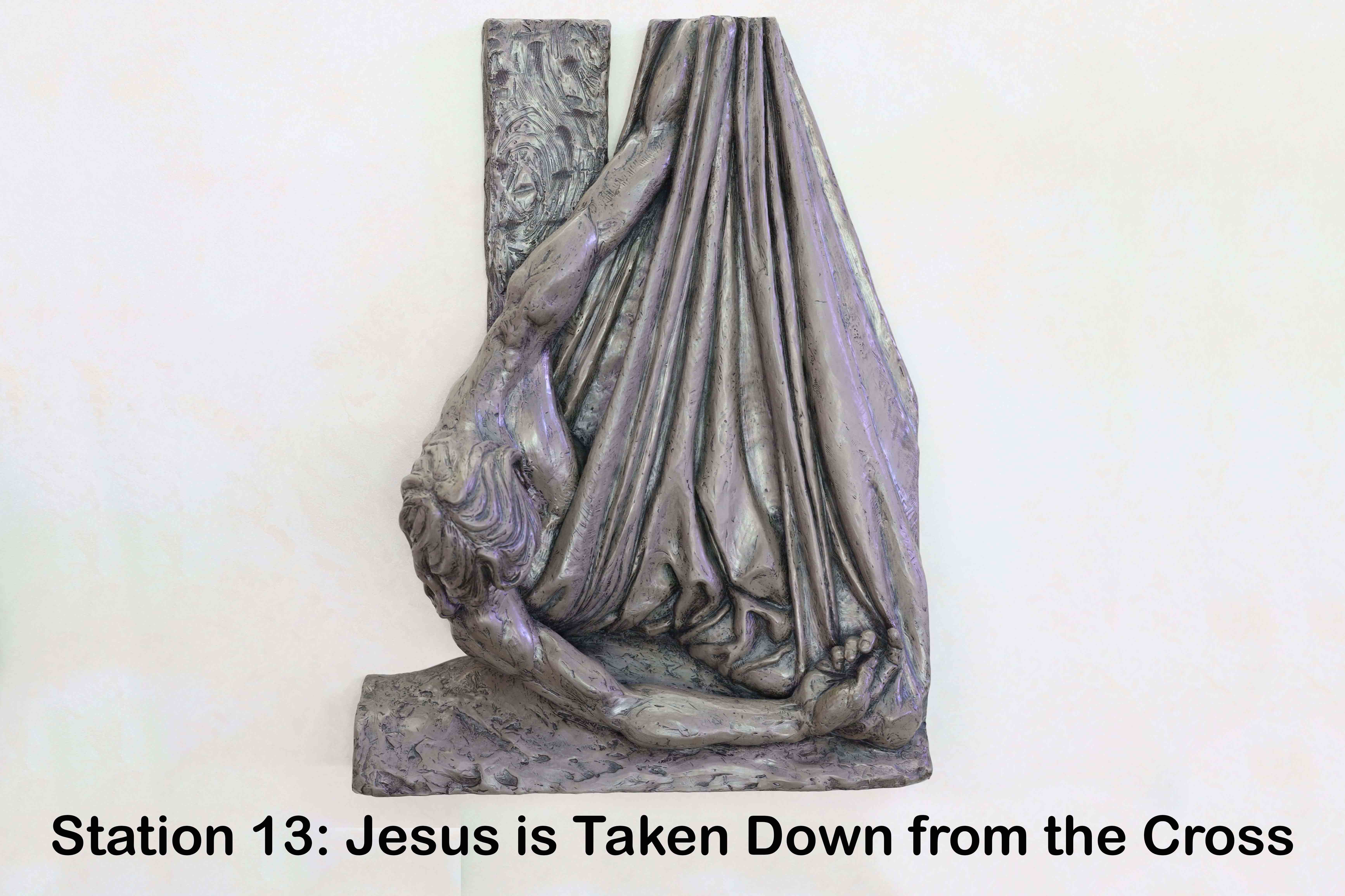Mark 15:40-46: There were also women looking on from afar, among whom were Mary Magdalene, and Mary the mother of James the younger and of Joses, and Salome,
 41 who, when he was in Galilee, followed him, and ministered to him; and also many other women who came up with him to Jerusalem.
 42 And when evening had come, since it was the day of Preparation, that is, the day before the 
sabbath,
 43 Joseph of Arimathea, a respected member of the council, who was also himself looking for the kingdom of God, took courage and went to Pilate, and asked for the body of Jesus.
 44 And Pilate wondered if he were already dead; and summoning the centurion, he asked him whether he was already dead.
 45 And when he learned from the centurion that he was dead, he granted the body to Joseph.
 46 And he bought a linen shroud, and taking him down, wrapped him in the linen shroud,  
