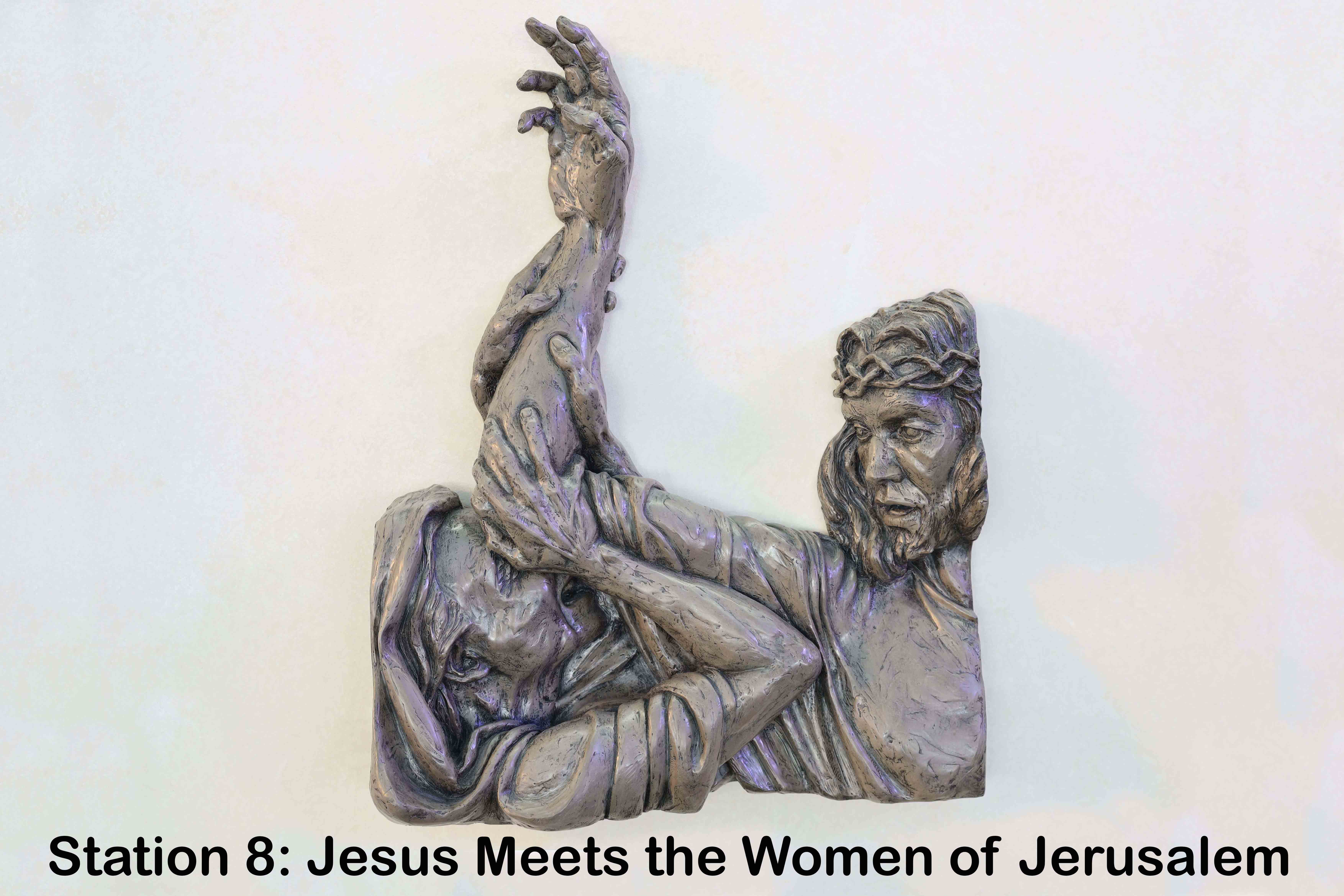 Luke 23:27-31: And there followed him a great multitude of the people, and of women who bewailed and lamented him.
 28 But Jesus turning to them said, ‘Daughters of Jerusalem, do not weep for me, but weep for yourselves and for your children.
 29 For behold, the days are coming when they will say, `Blessed are the barren, and the wombs that never bore, and the breasts that never gave suck!'
 30 Then they will begin to say to the mountains, `Fall on us'; and to the hills, `Cover us.'
 31 For if they do this when the wood is green, what will happen when it is dry?’
